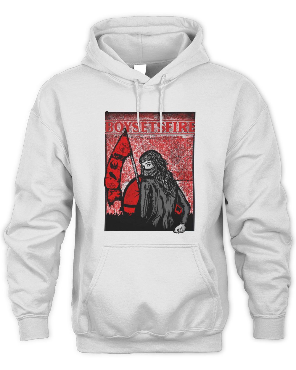 Boysetsfire Merch Flag Shirt