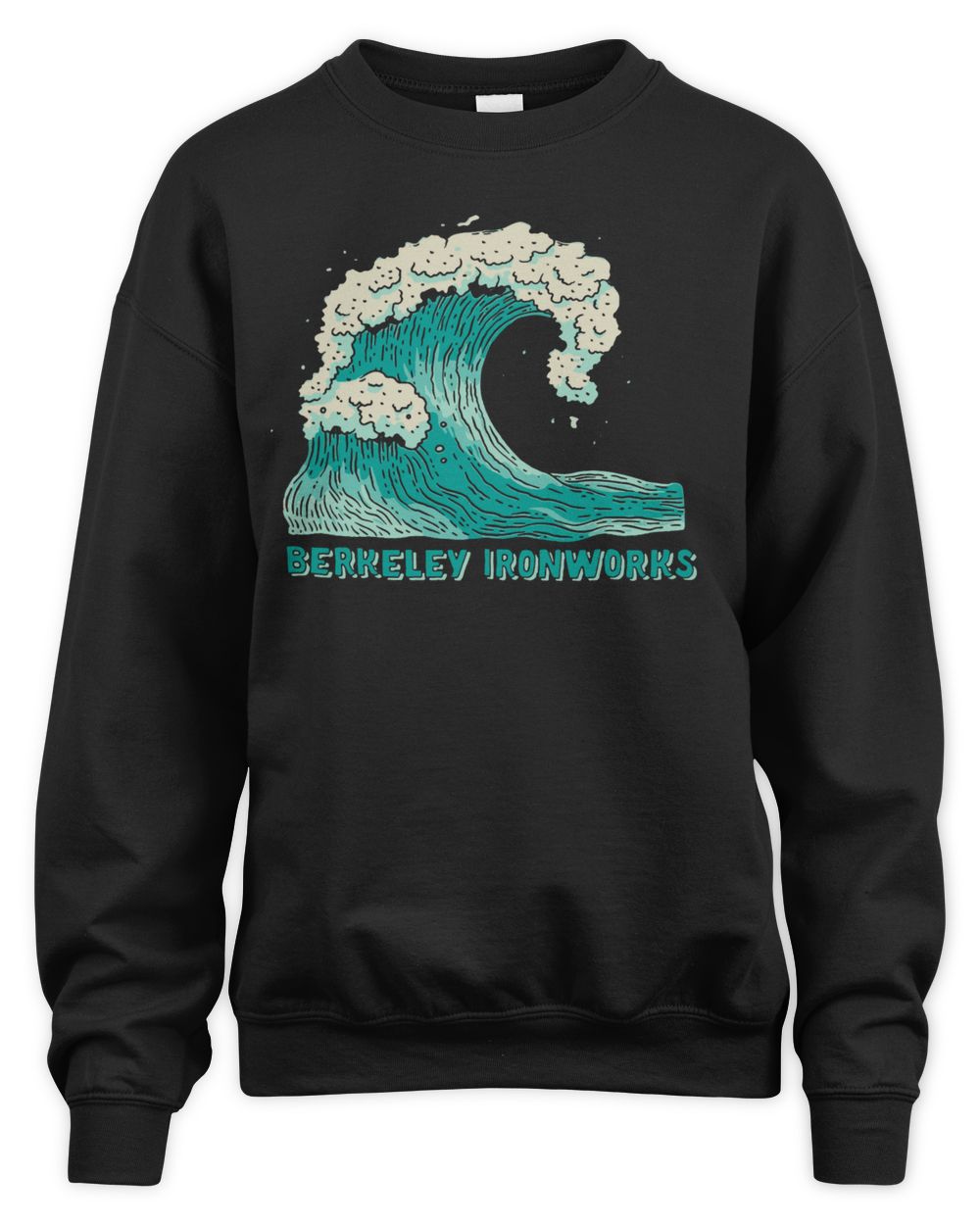 Touchstone Merchandise Berkeley Ironworks Wave Baseball Shirt