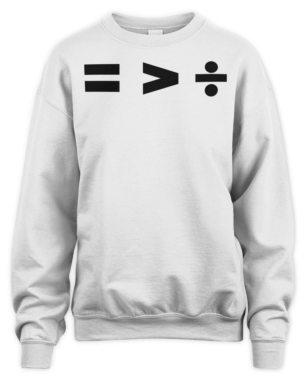 Melanin Apparel Equal is Greater Than Divided Shirt