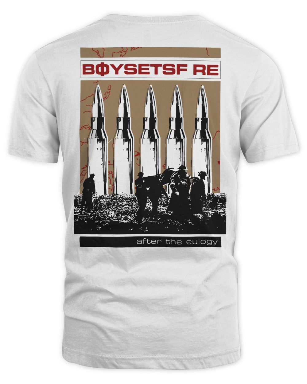 Boysetsfire Merch After the Eulogy Shirt