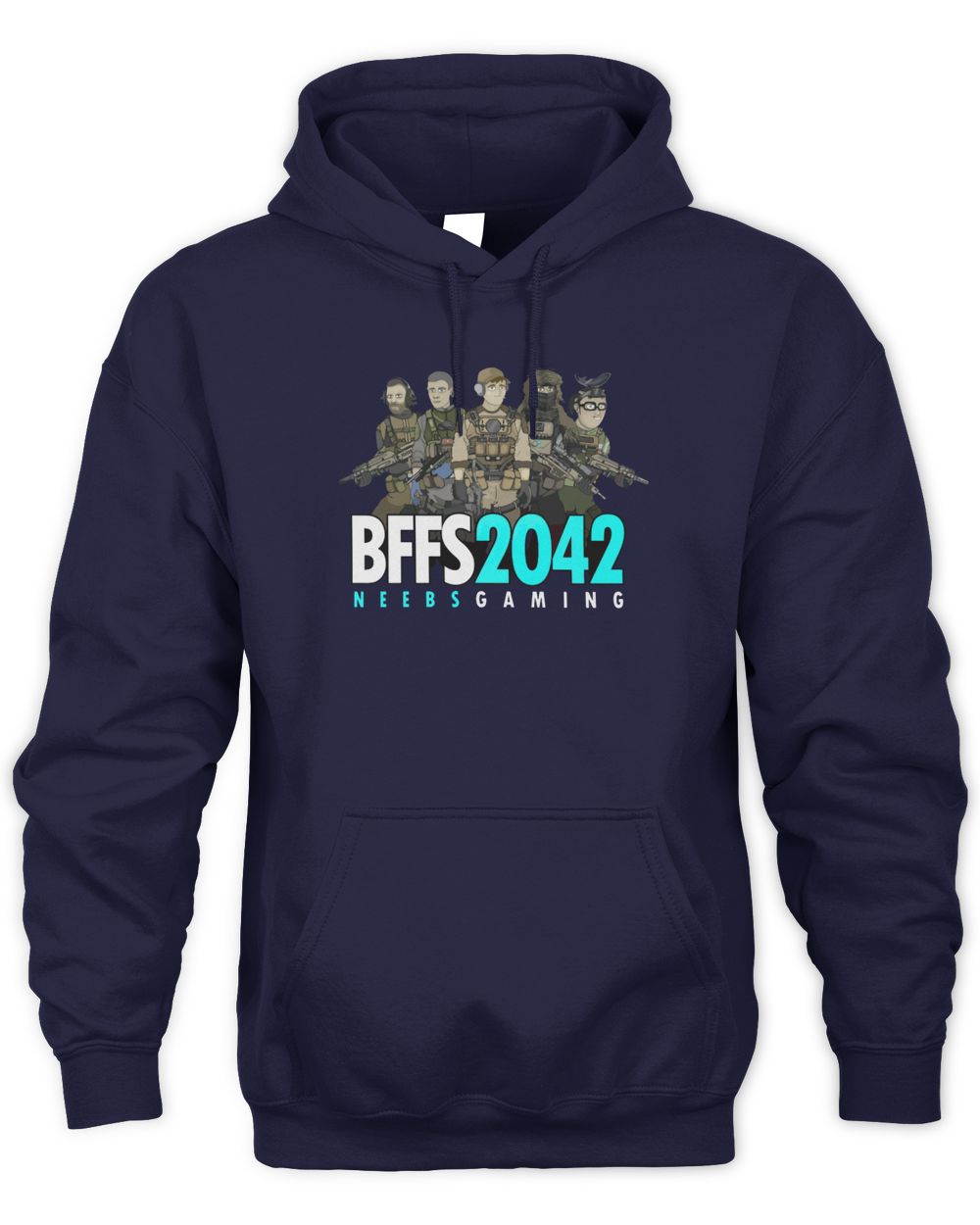 Neebs Gaming Merch Battlefield Friends 2042 Shirt