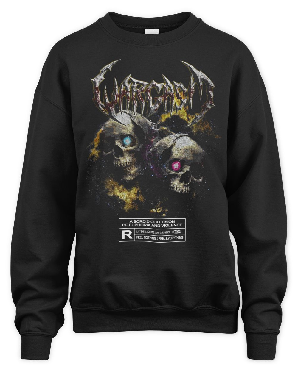Wargasm Merch the Cosmic Death Shirt