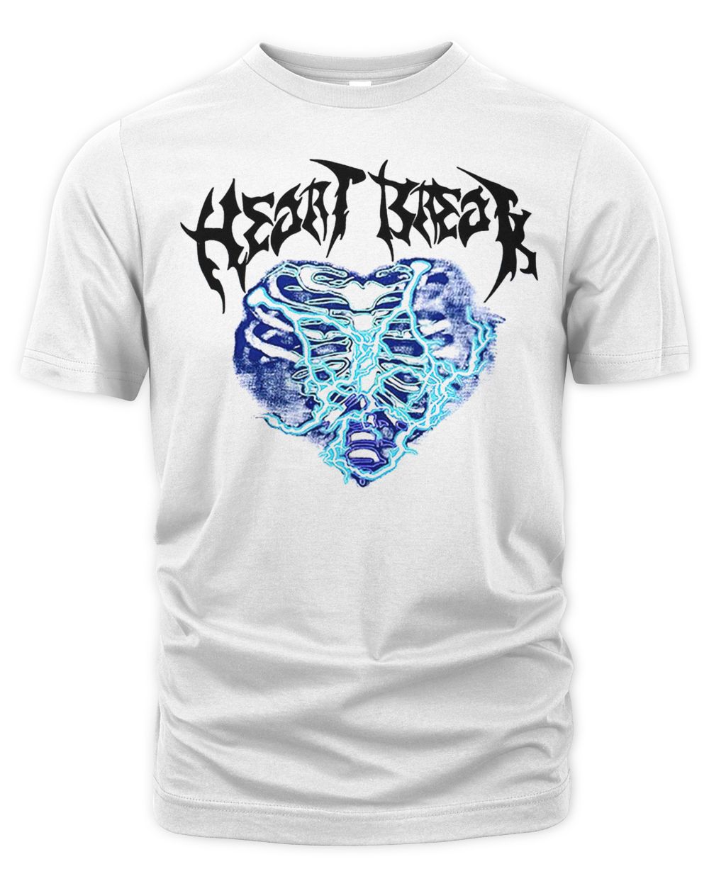 Techwear On Clothing Lightning Skeleton Graphic Shirt