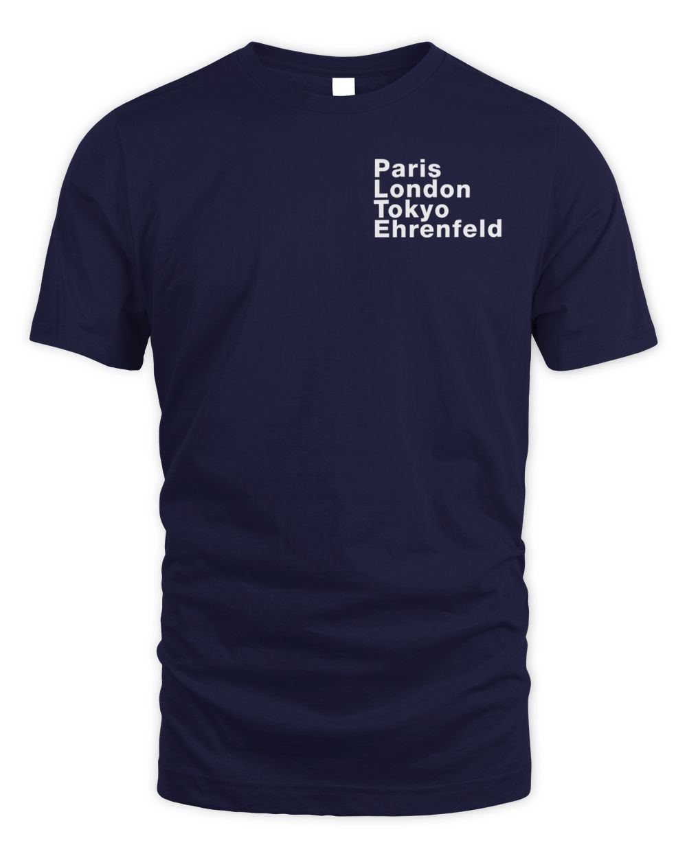 Ehrenfeld Apparel Paris London Toyko Ehrenfeld Mini-logo Shirt