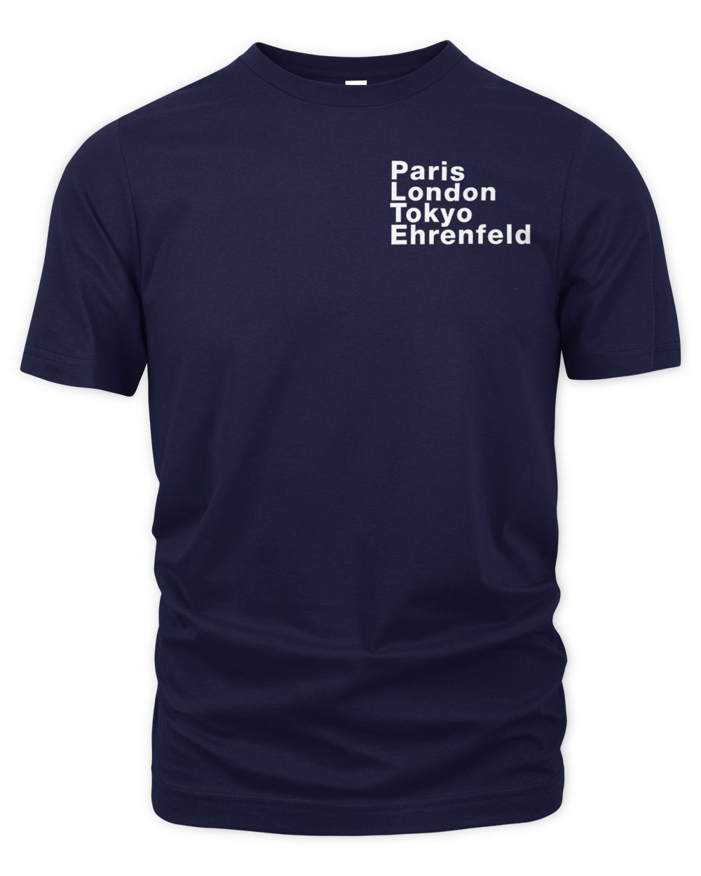 Ehrenfeld Apparel Paris London Toyko Ehrenfeld Mini-logo Shirt