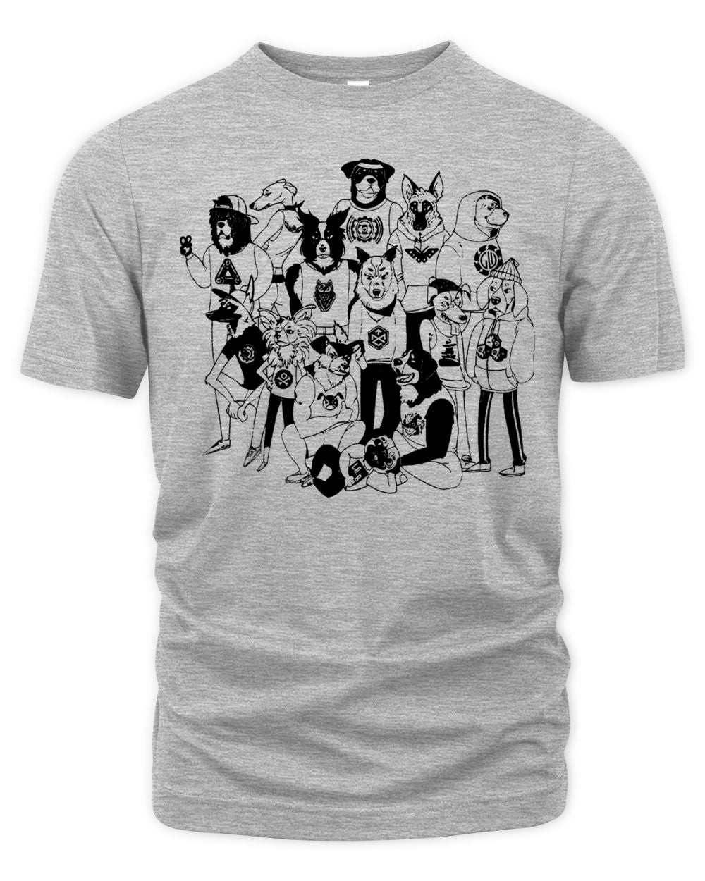 Touchstone Merchandise All Gym Dog Pack Shirt
