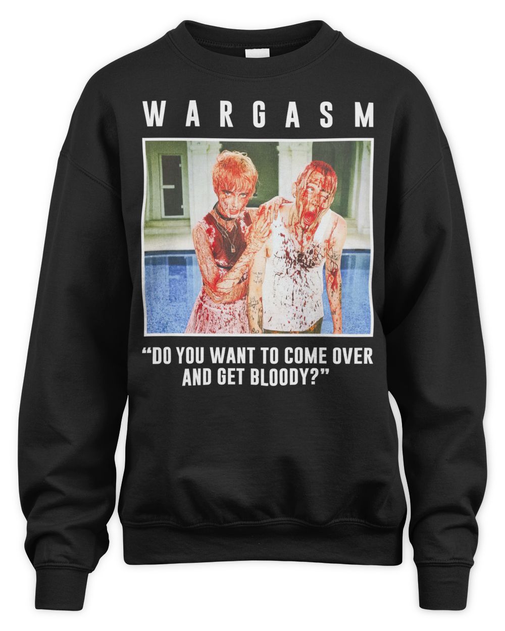 Wargasm Merch the Bloody Shirt