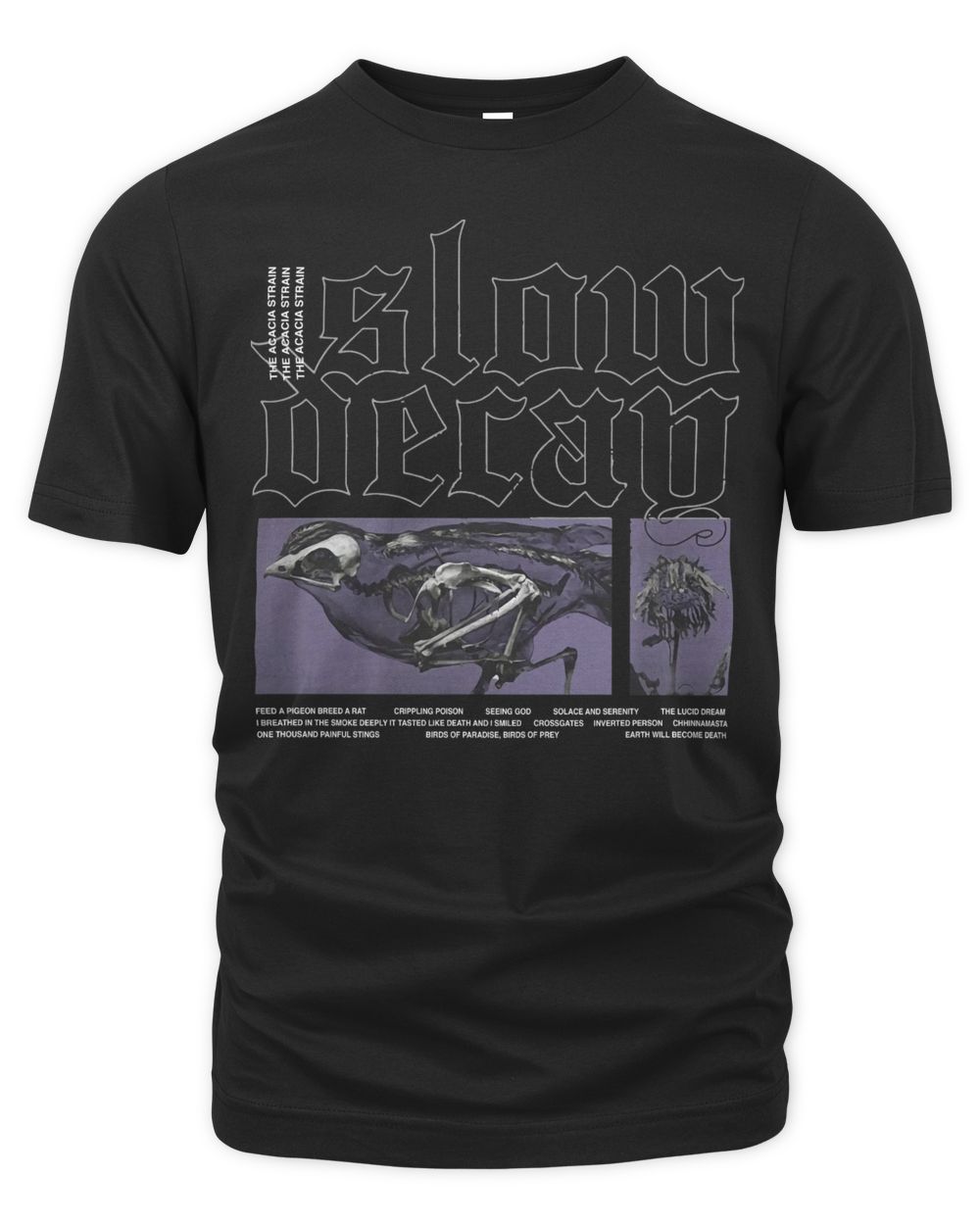 The Acacia Strain Merch Slow Decay T-Shirt