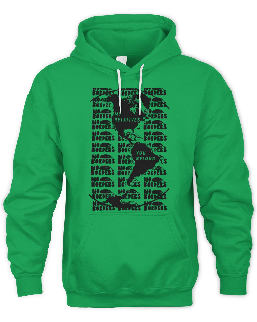 Native Movement Merch My Relatives You Belong No Borders Shirt