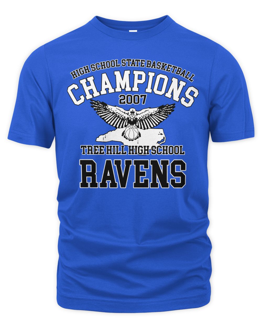 One Tree Hill Merchandise Tree Hill Ravens High School Champions Shirt