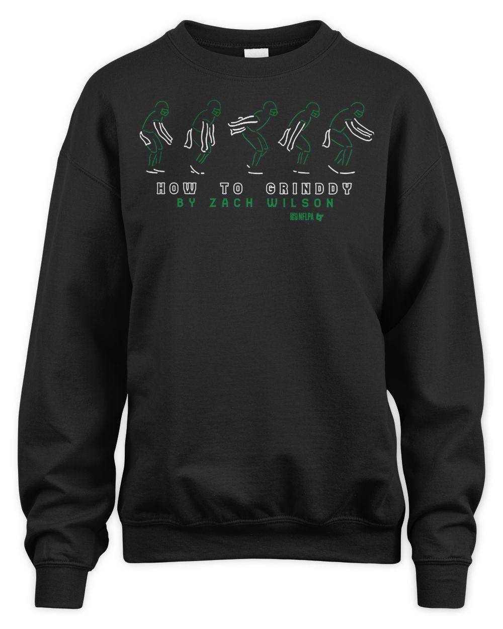 Zach Wilson Neon Griddy Shirt