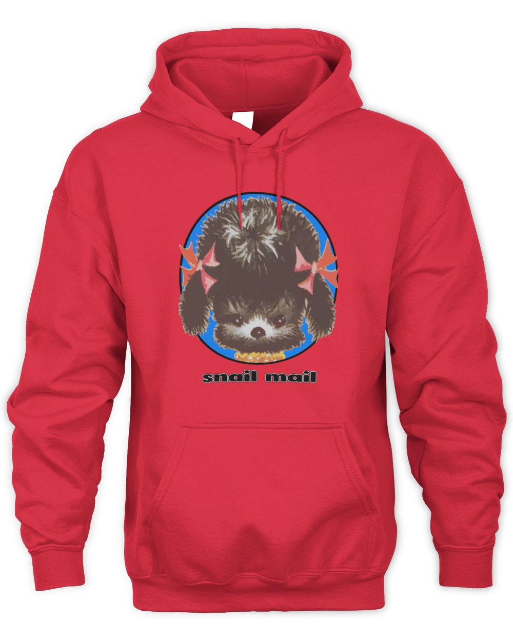 Snail Mail Merch Dog in Circle Shirt