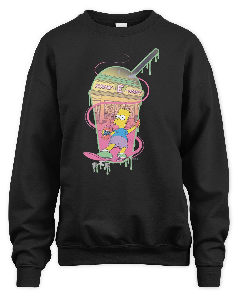 The Simpsons Bart Simpsons Kwik E Mart Squishee Shirt