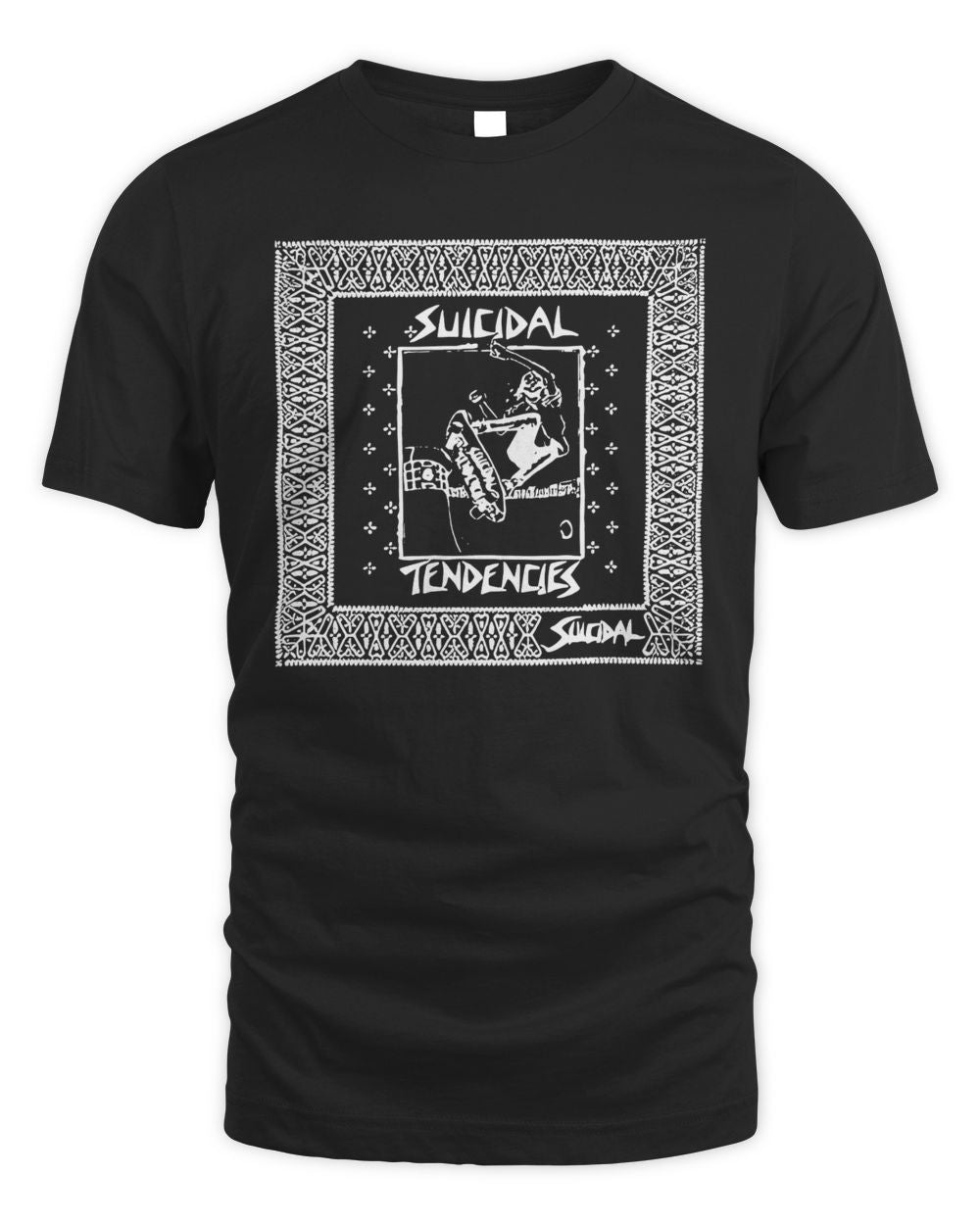 Suicidal Tendencies Merch Lance Skater Bandana Shirt