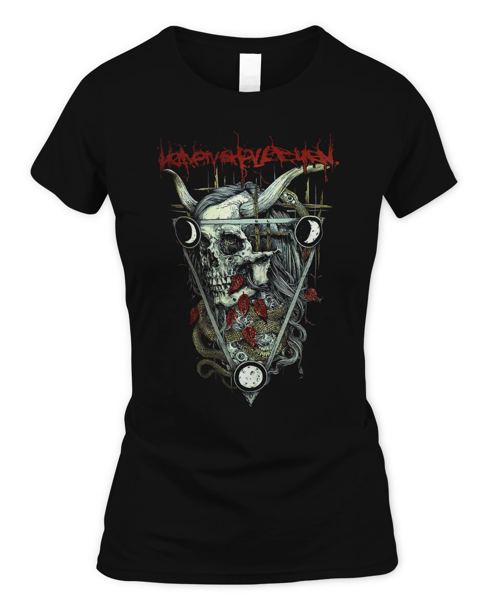 Heaven Shall Burn Merch Triangle Leaves Shirt