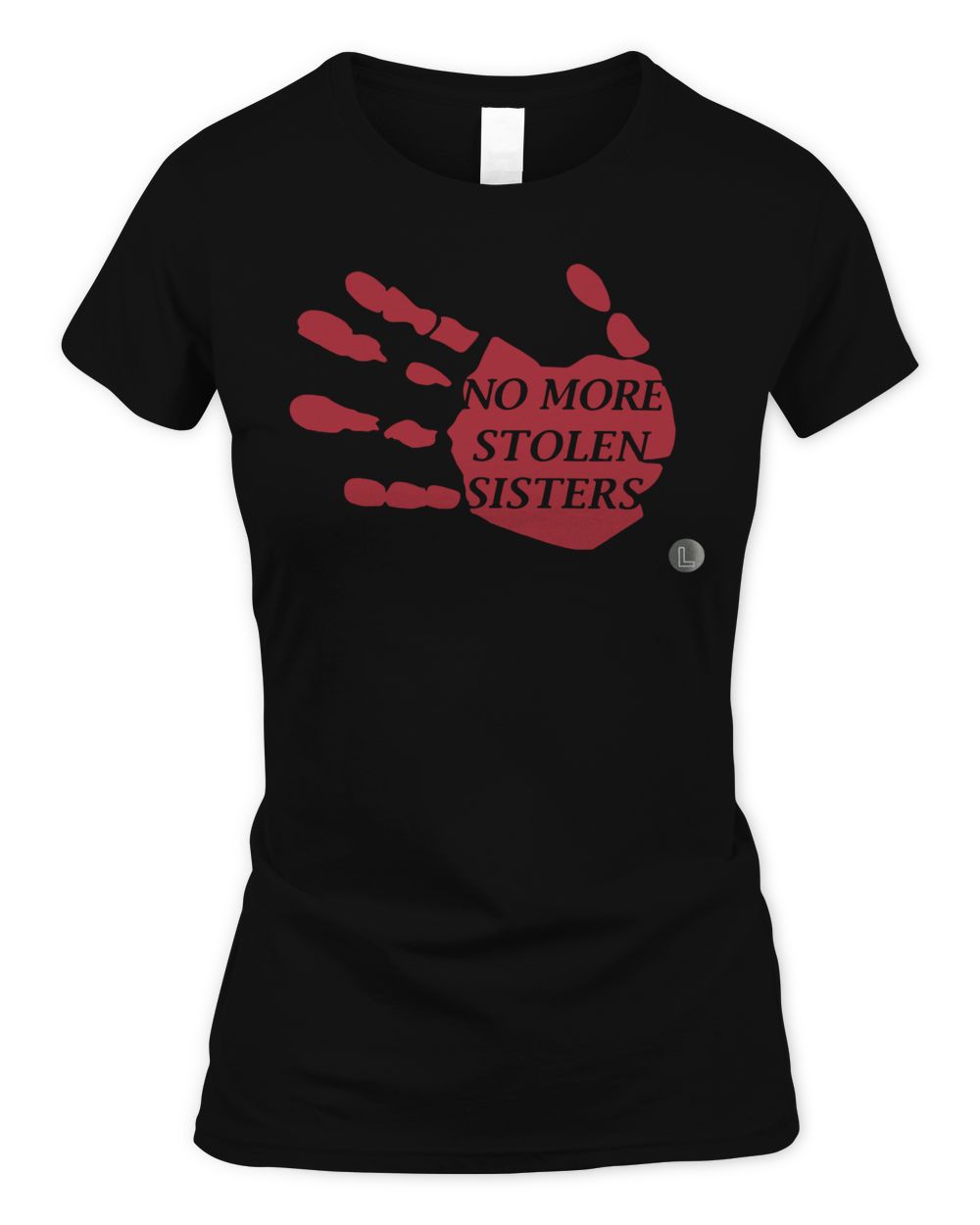 Wolfpack Apparel Handprint No More Stolen Sisters Shirt