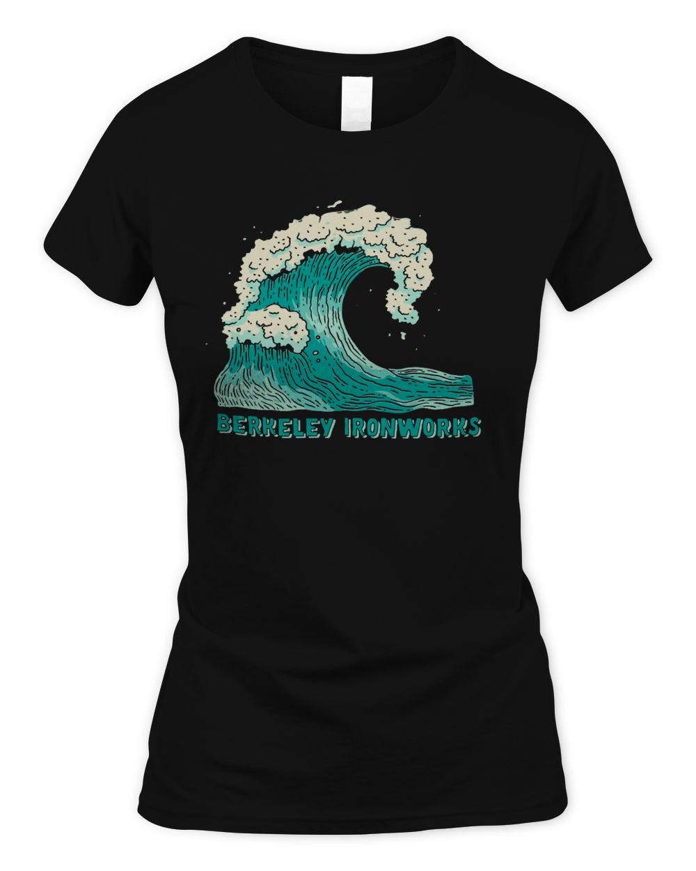 Touchstone Merchandise Berkeley Ironworks Wave Baseball Shirt