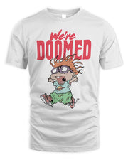 Truffle Shuffle Merchandise Rugrats Chuckie We're Doomed Ecru Shirt