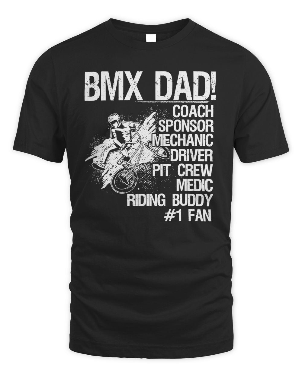 Bmx Dad Coach Sponsor Mechanic Driver Shirt