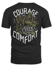 Combat Iron Apparel Courage Over Comfort - Wolf Shirt