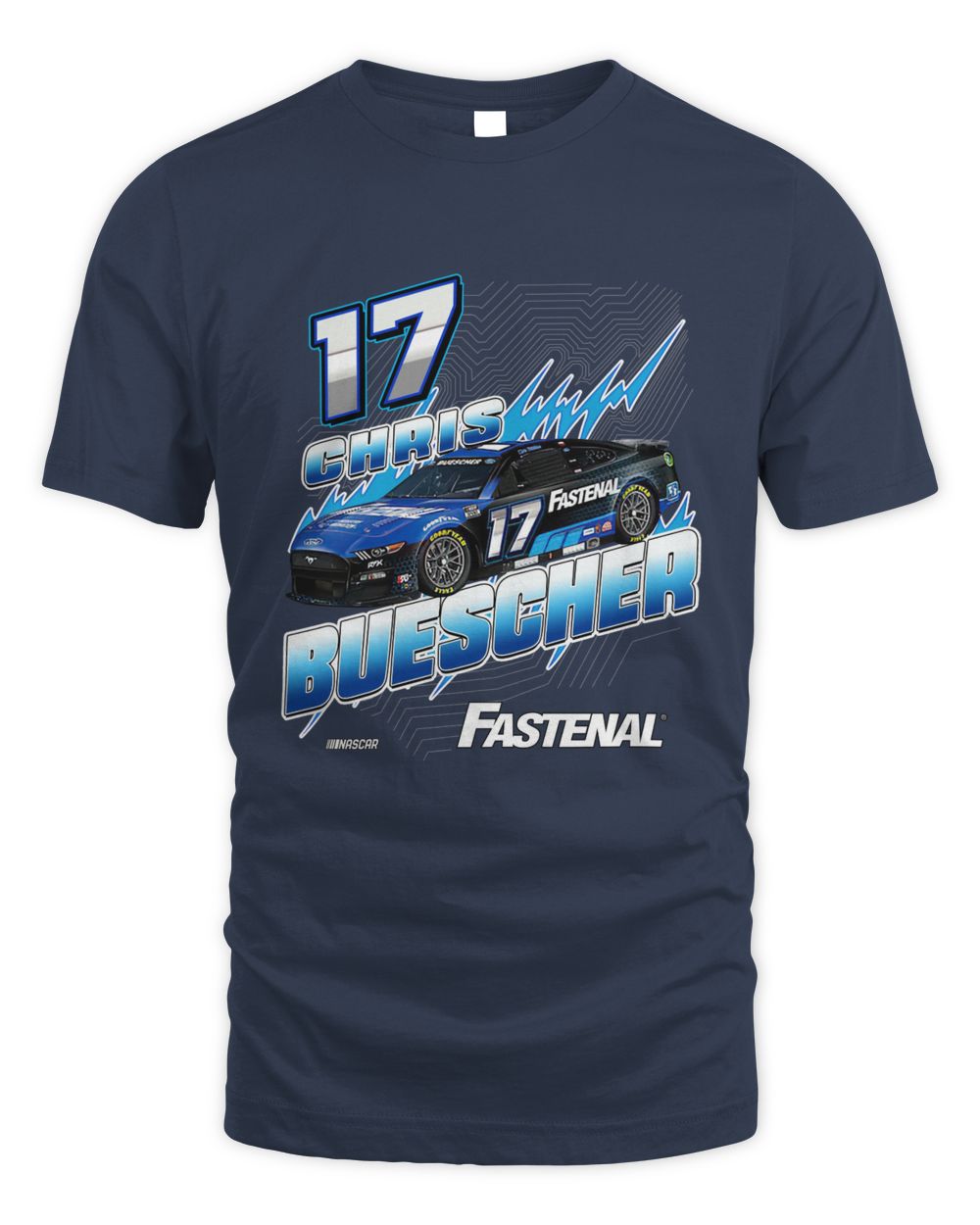 Chris Buescher Checkered Flag Fastenal Groove Shirt