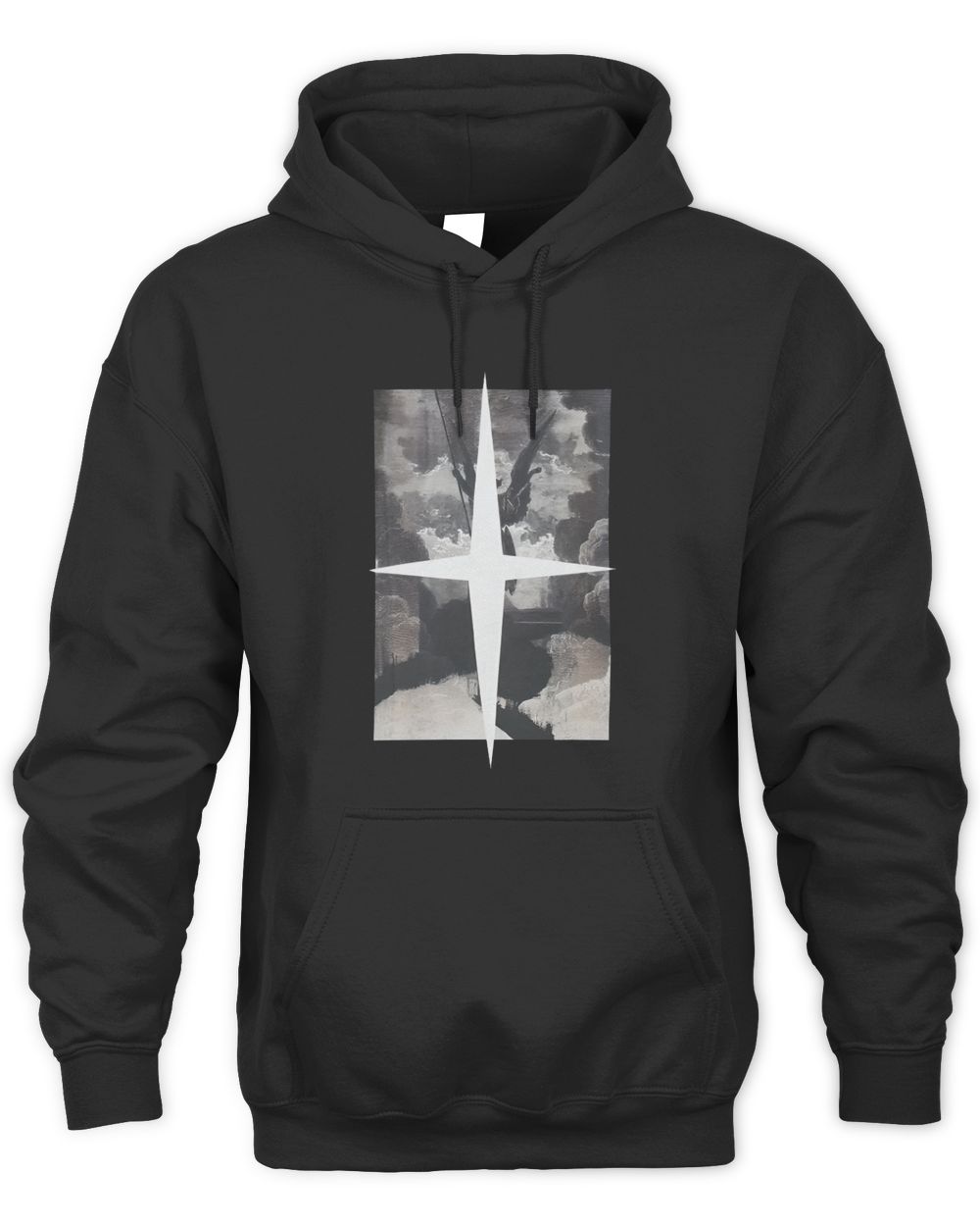 Techwear On Clothing Angel Cross Graphic Shirt