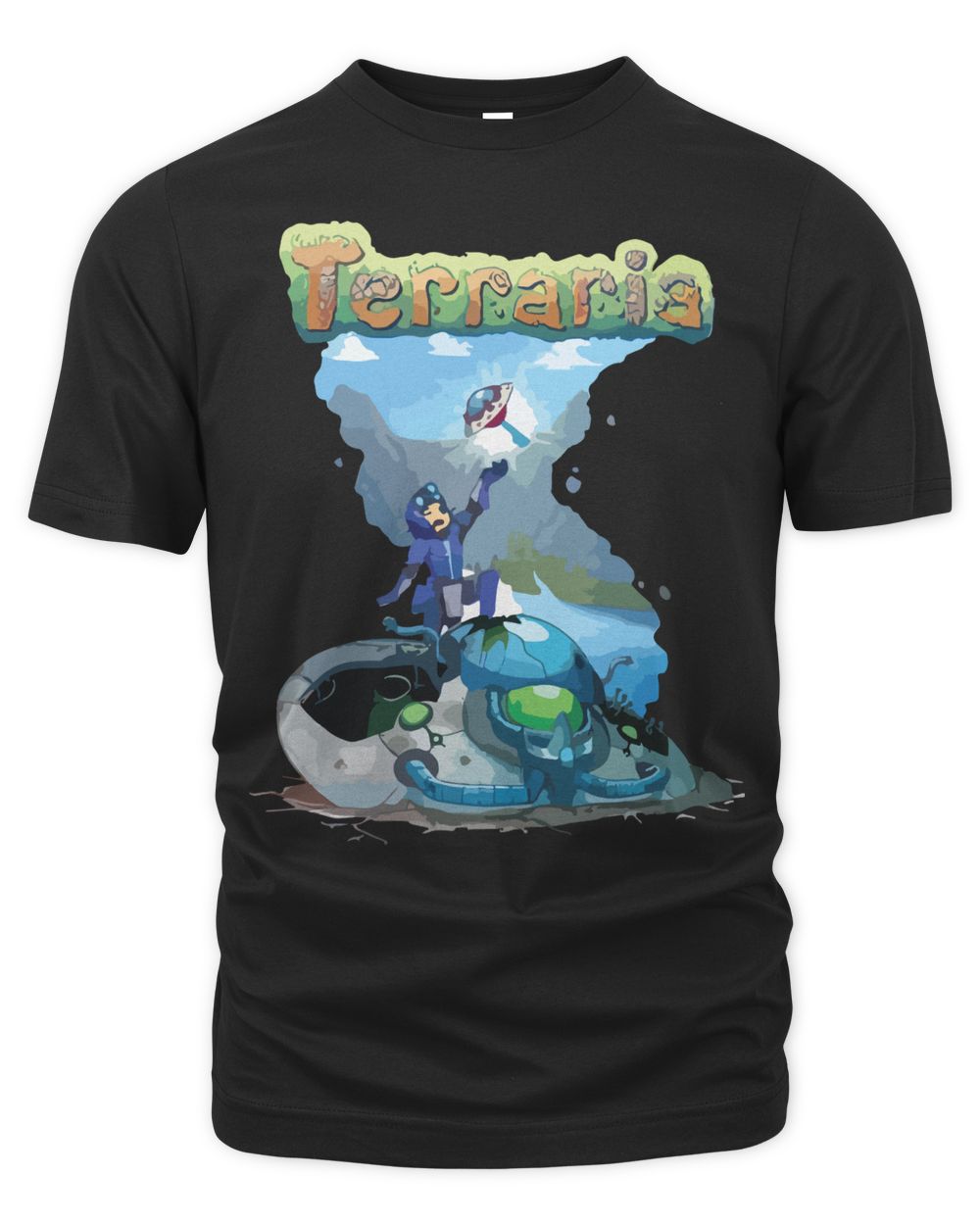 Terraria Merch Cosmic Car Key Shirt