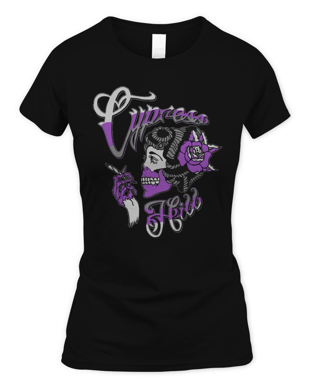 Cypress Hill Merch Skull Lady Shirt