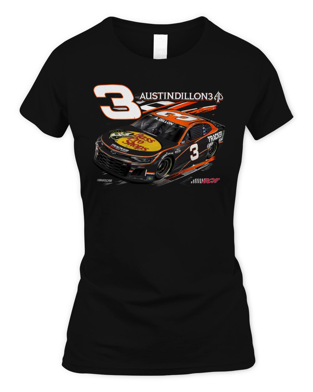 Austin Dillon Checkered Flag Bass Pro Shops Fuel Shirt
