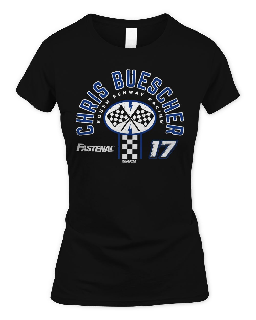 Chris Buescher Checkered Flag Fastenal Pit Stop Shirt