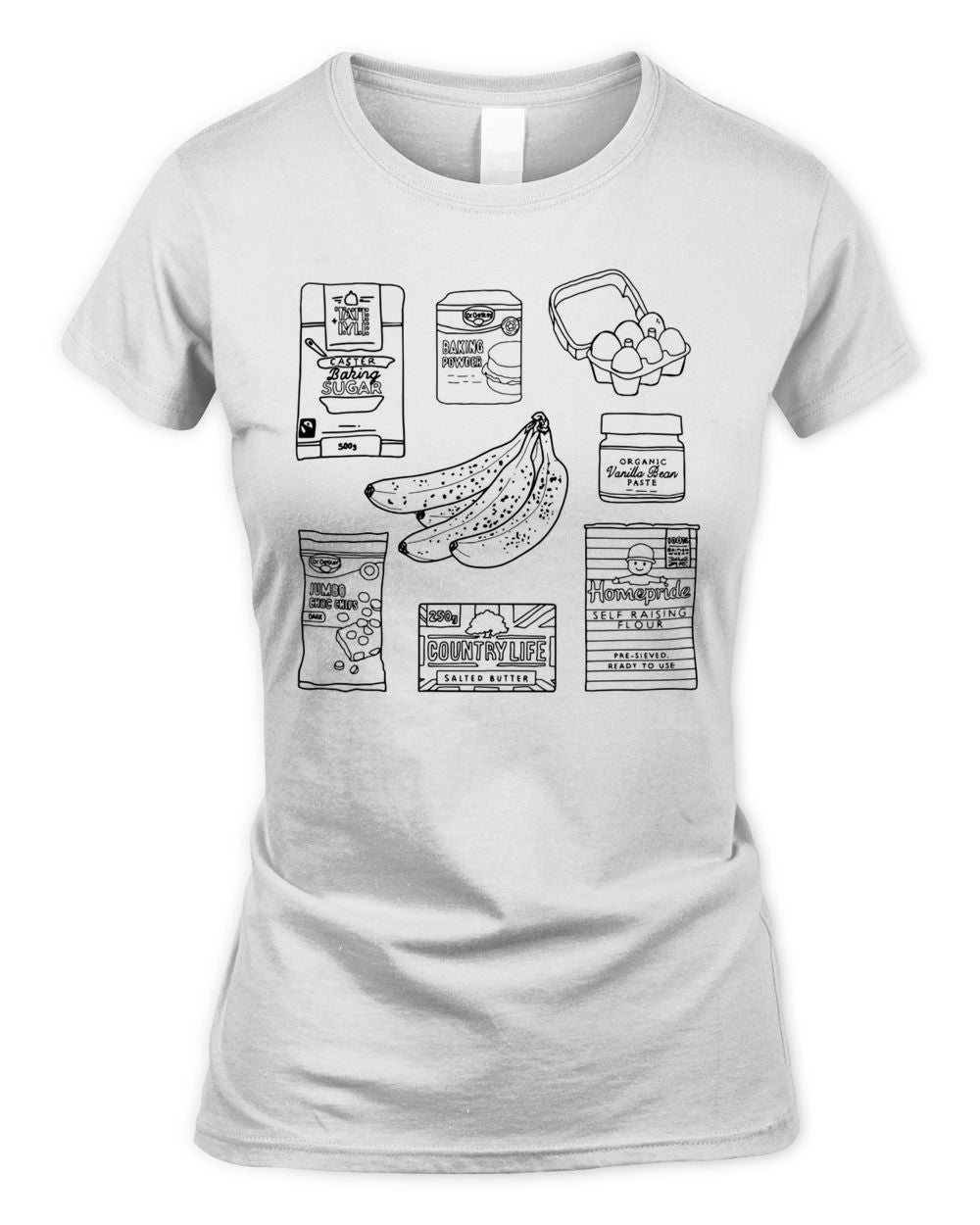 Quite Nice Clothing Banana Bread Shirt