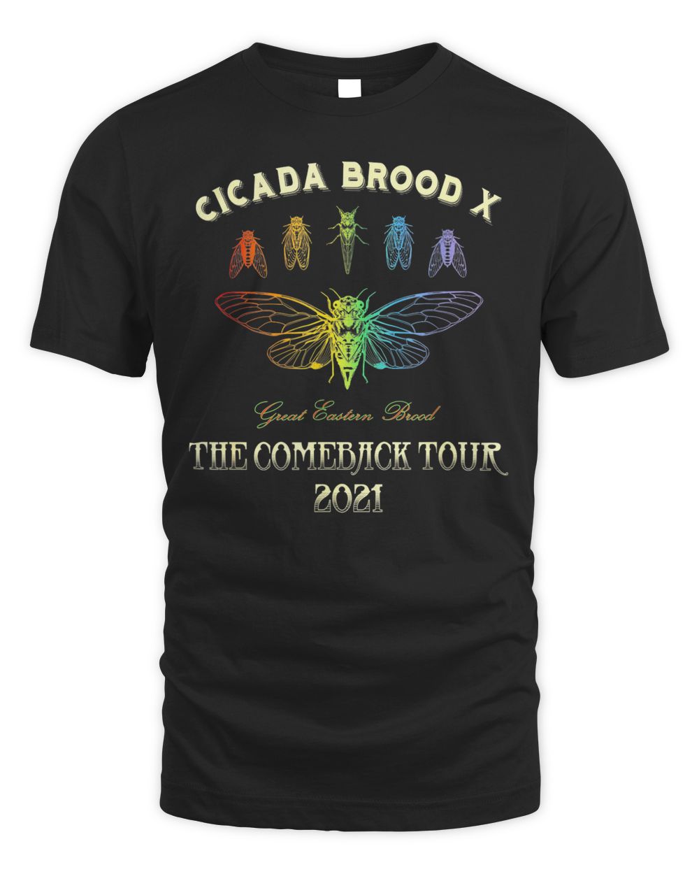 Cicada Brood X Return Summer 2021 Magicicada 17 Year Shirt