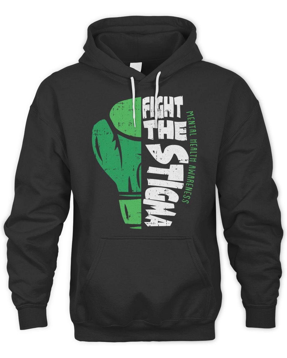 Fight The Stigma Mental Health Awareness Green Ribbon Shirt