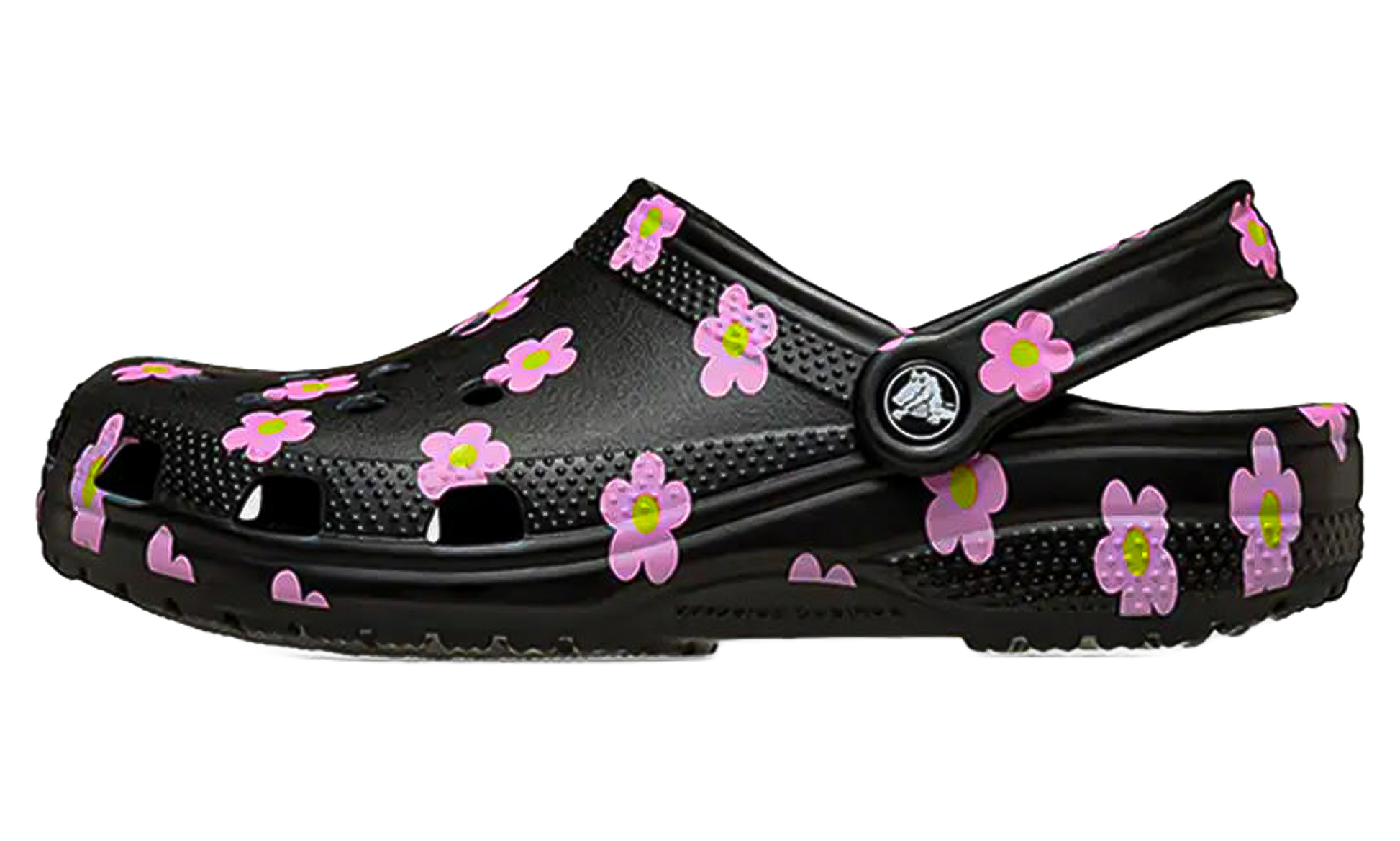 Flower Classic Clog GS "Black / pink" 212670 001