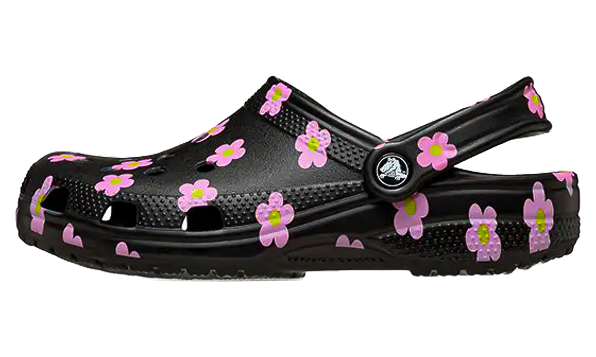 Flower Classic Clog Td "Black / pink" 212671 001
