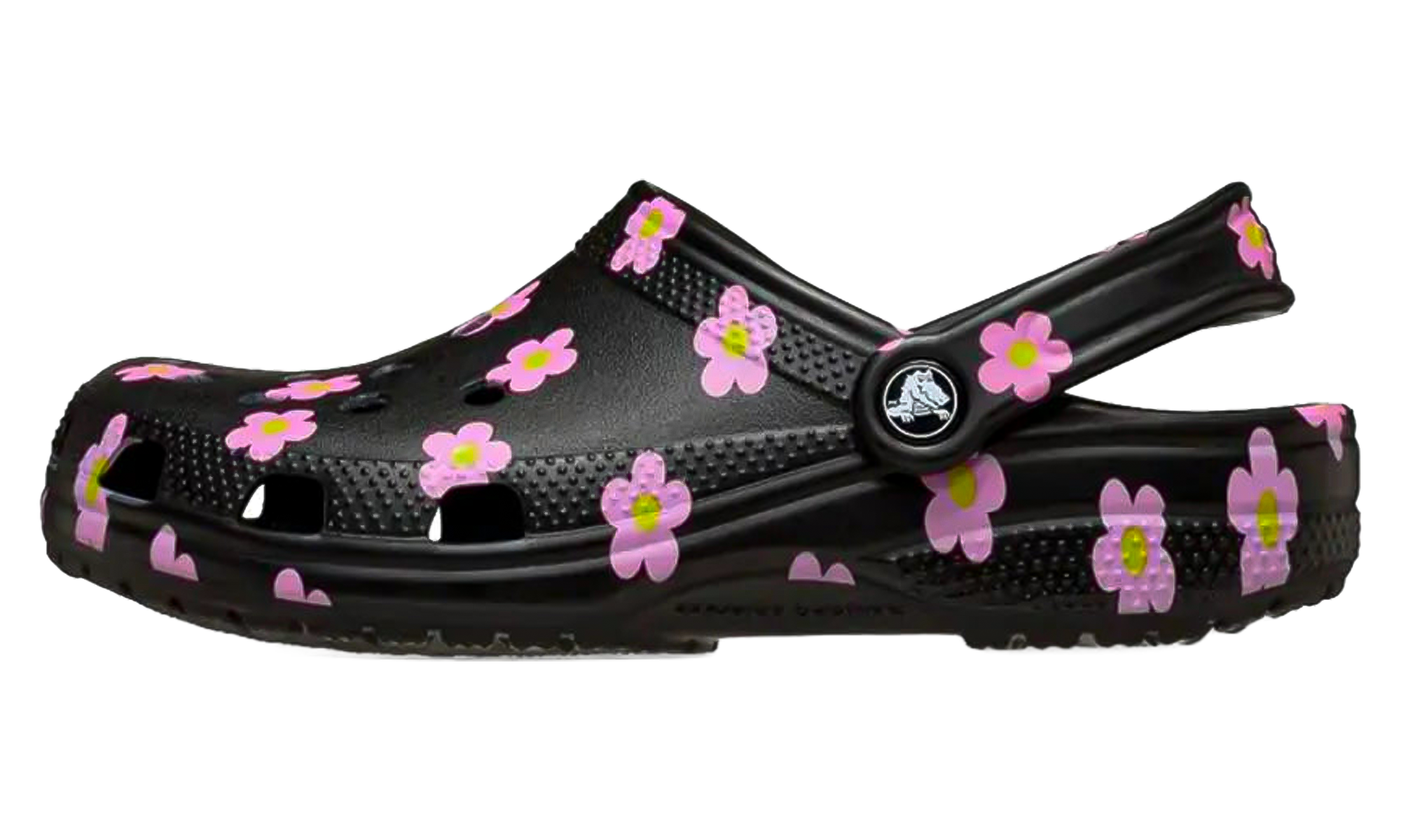 Flower Classic Clog Women "Black / pink" 212677 001
