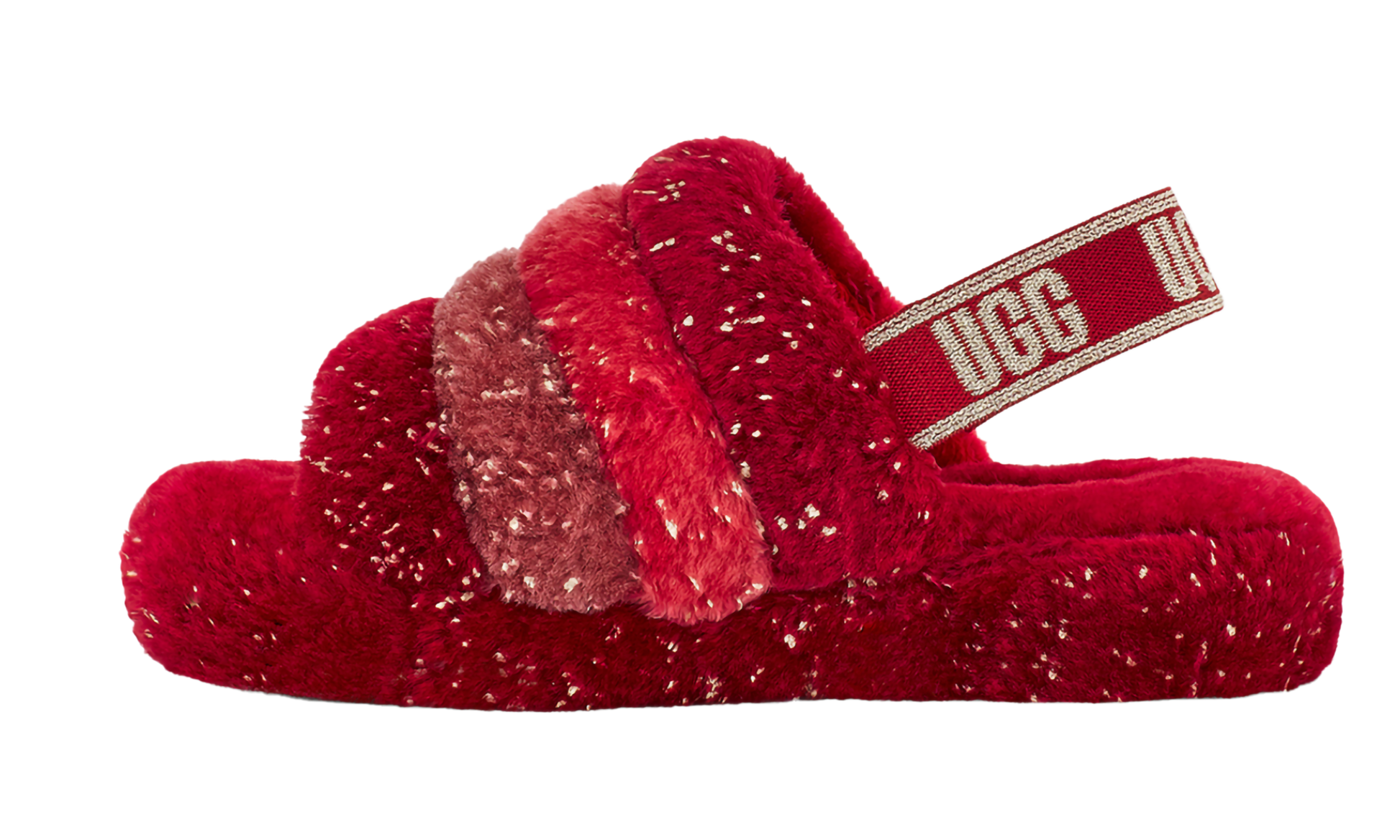 Fluff Yeah Metallic Sparkle Kids "Red"