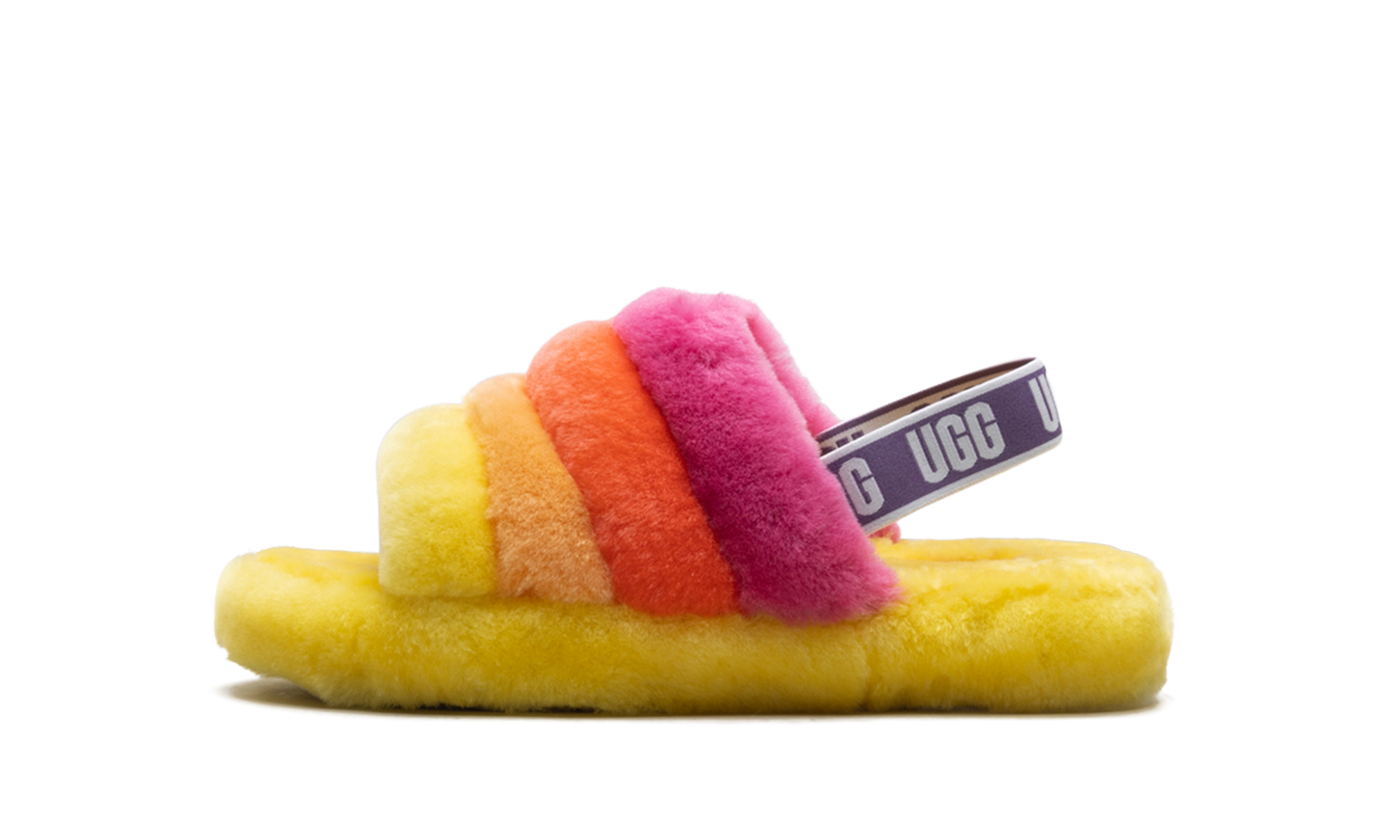 Fluff Yeah Slide GS "Yellow rainbow" 1116157K YRNB