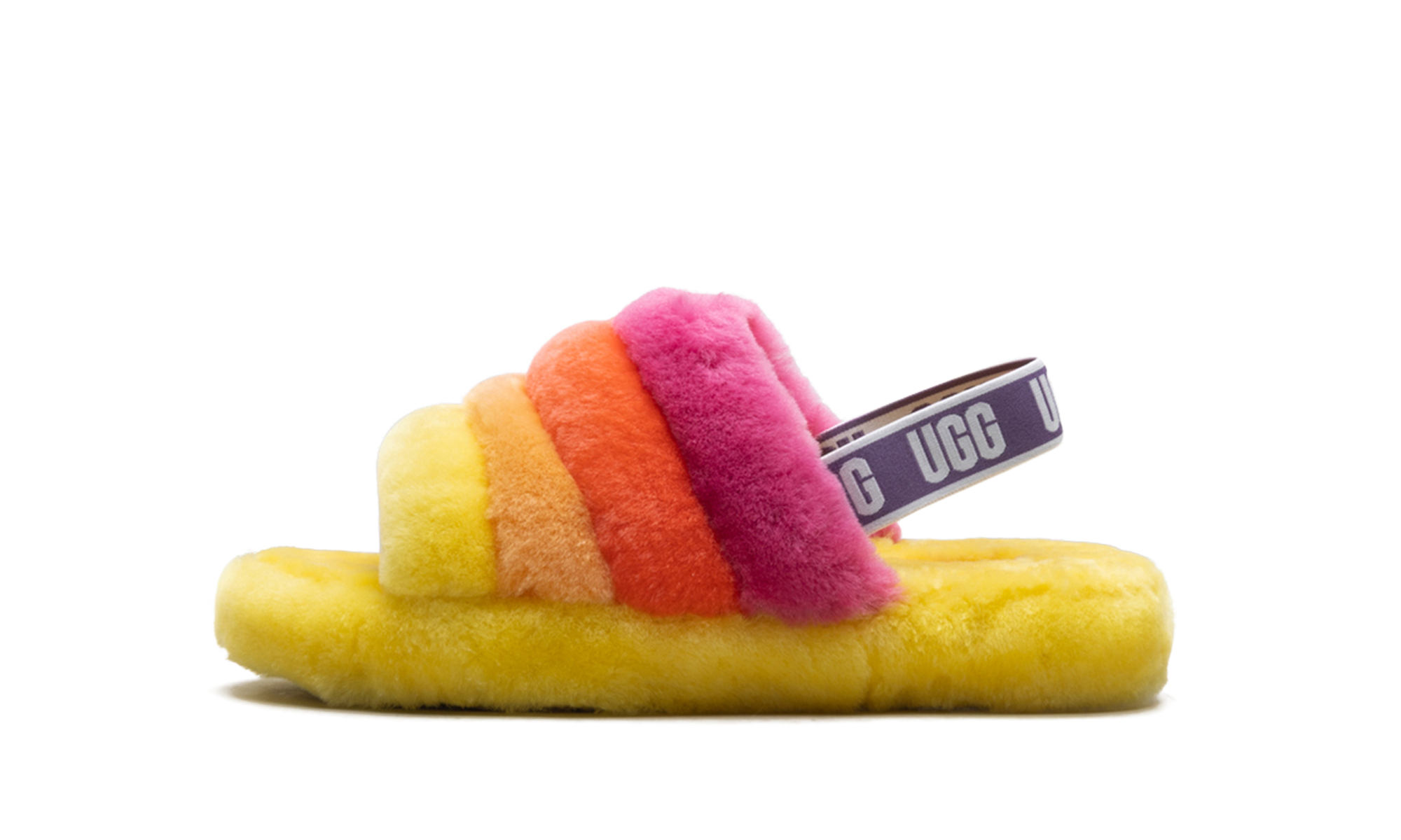 Fluff Yeah Slide GS "Yellow rainbow" 1116157K YRNB