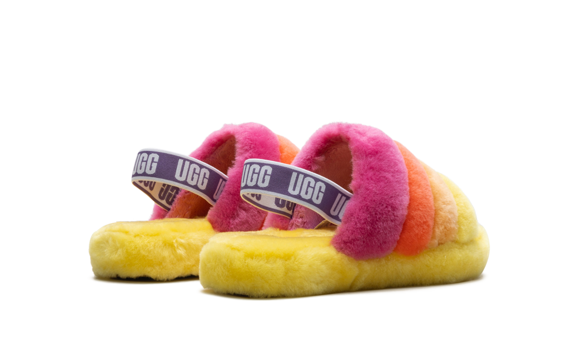 Fluff Yeah Slide GS "Yellow rainbow" 1116157K YRNB