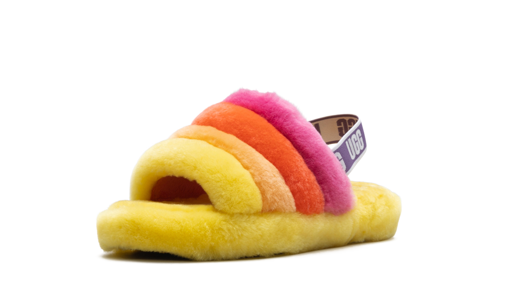 Fluff Yeah Slide GS "Yellow rainbow" 1116157K YRNB