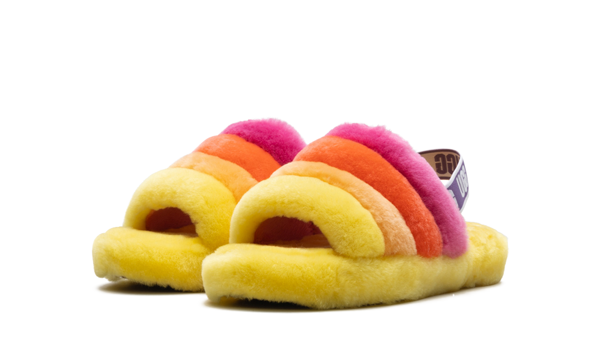 Fluff Yeah Slide GS "Yellow rainbow" 1116157K YRNB