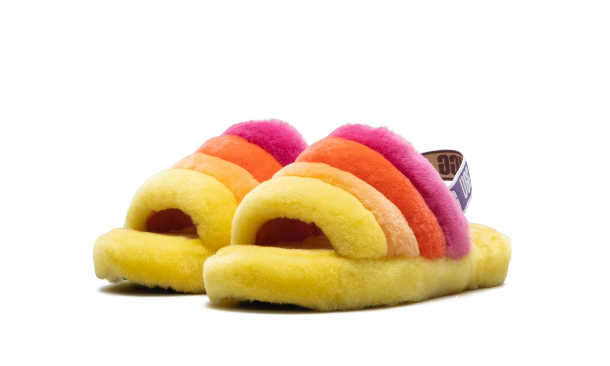 Fluff Yeah Slide GS "Yellow rainbow" 1116157K YRNB