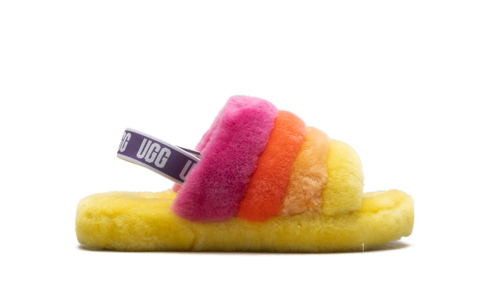 Fluff Yeah Slide GS "Yellow rainbow" 1116157K YRNB