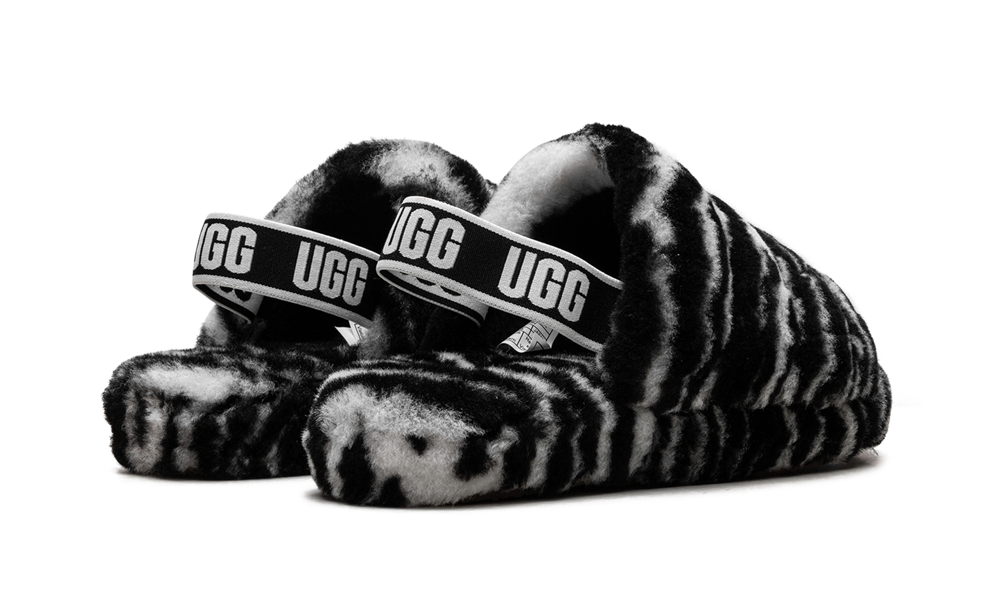 Fluff Yeah Slide GS "Zebra" 1116156K BWHT