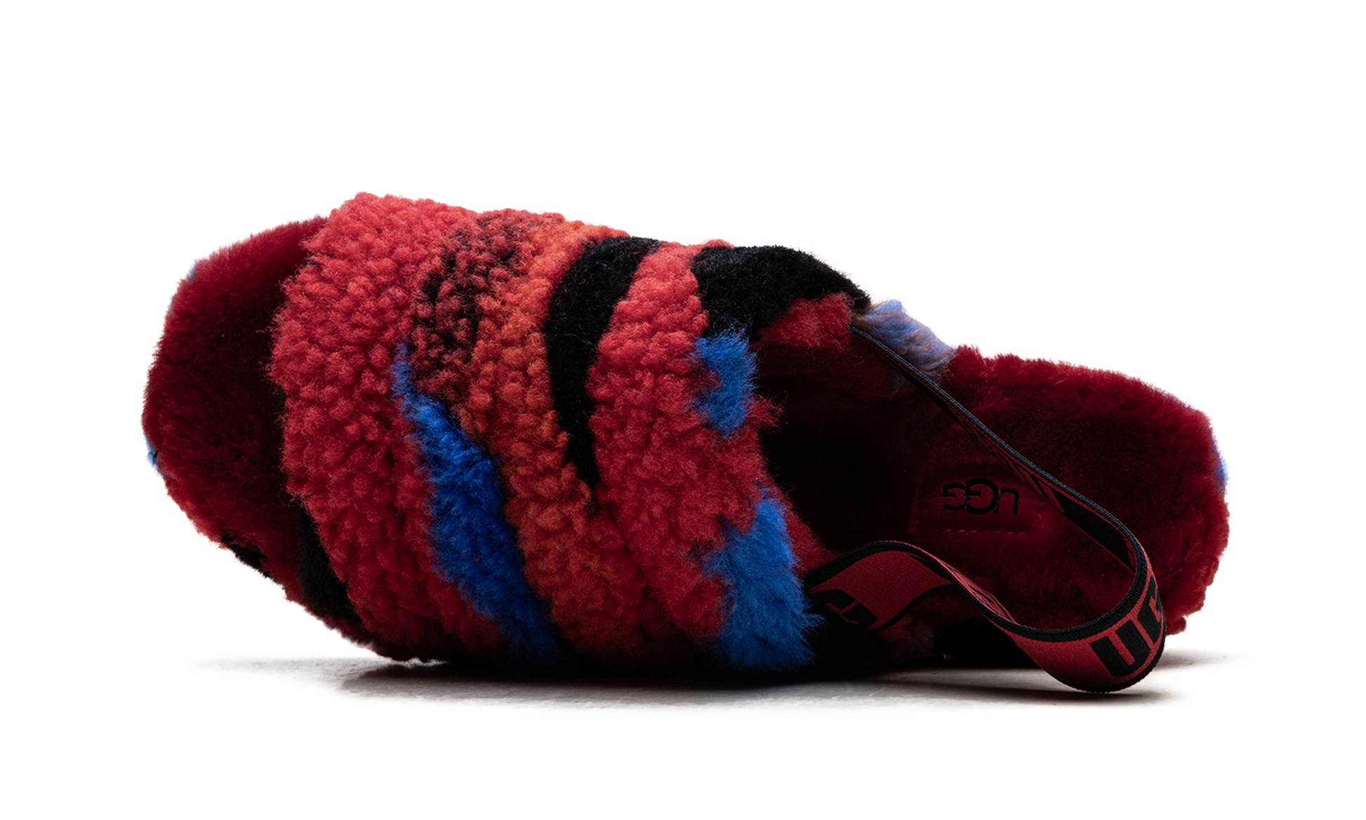 Fluff Yeah Slide Women "Cali collage red" 1118164 RED