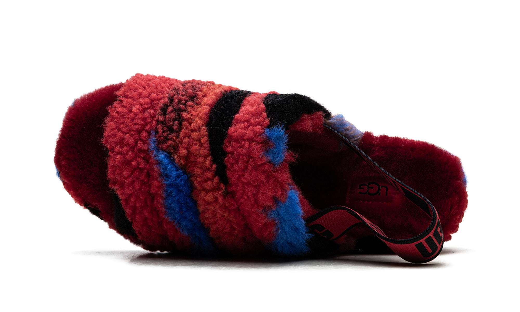 Fluff Yeah Slide Women "Cali collage red" 1118164 RED