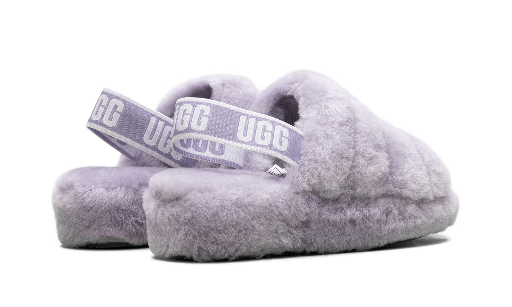 Fluff Yeah Slide Women "Grey purple" 1095119 JGL