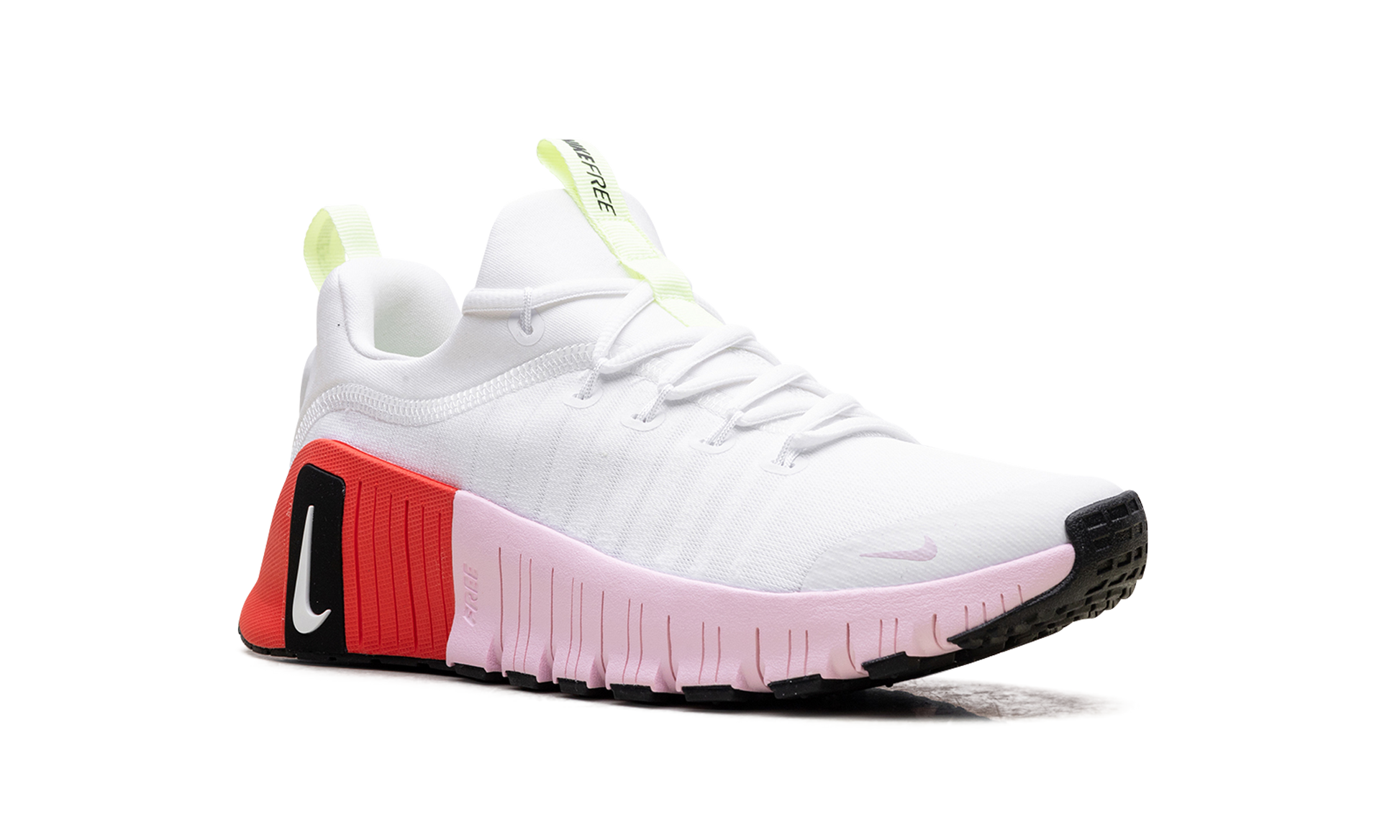 Free Metcon 6 Women "White barely volt bright crimson pink foam" IB4526 100