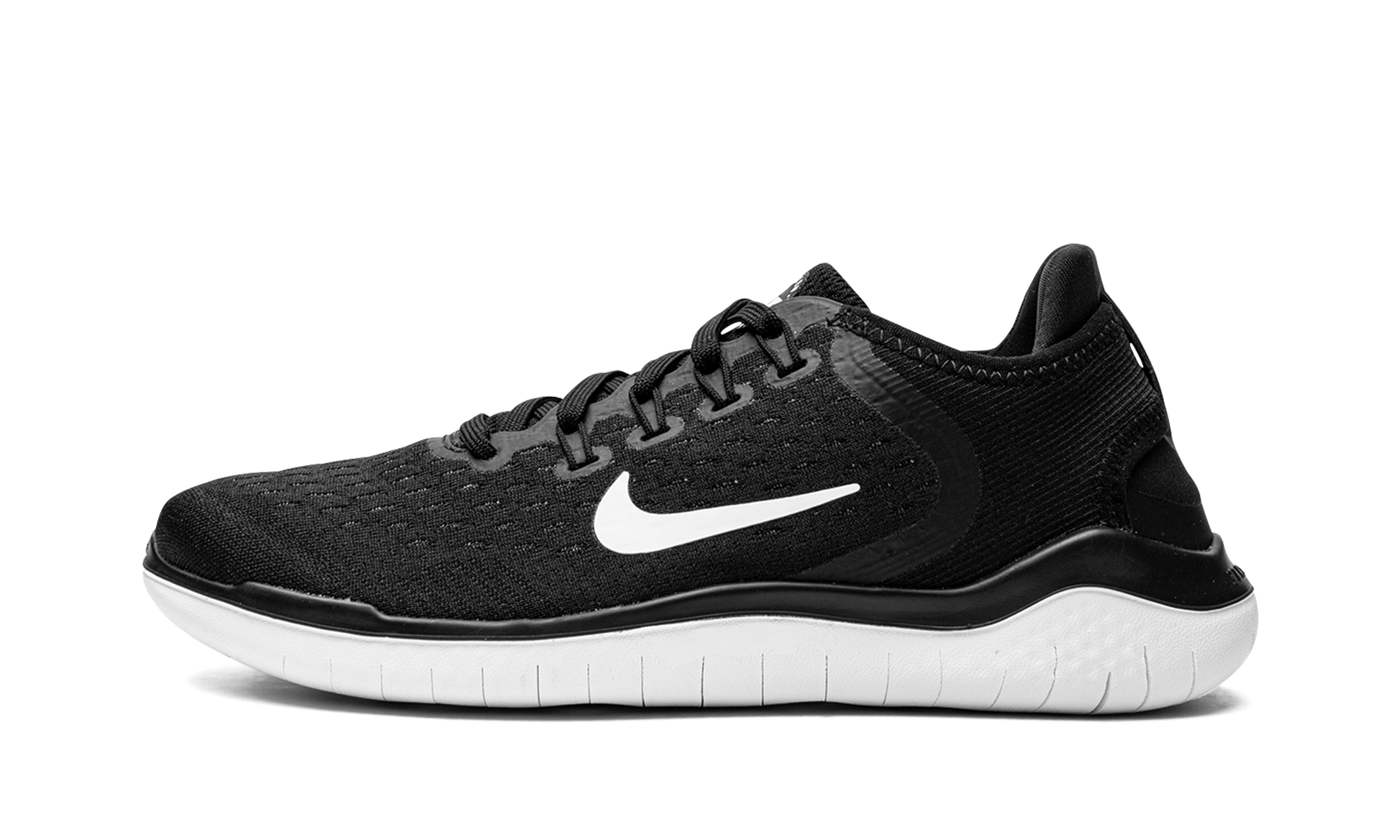 Free Rn 2018 Mns Women "Black white" 942837 001